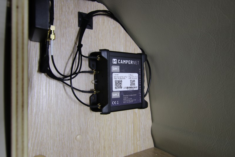 4G LTE Router von Campernet im Wohnmobil in Hannover